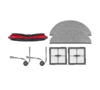 Compatible Avec L'aspirateur Robot Roborock, Q10 VF / Q10 VF+, Brosse Principale, Brosse Latérale, Chiffon De Vadrouille, Filtre, Sac À Poussière, Pièces De Rechange.(7pcs)