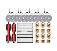 Compatible Avec L'aspirateur Robot Xiaomi D109GL / X20 Max, Pièces, Accessoires, Tissu De Vadrouille, Sac À Poussière, Brosse Principale, Brosse Latérale, Filtre Hepa De Remplacement(Set-42PCS)