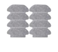 Compatible avec l'aspirateur robot Xiaomi Mijia 3C B106CN, brosse principale, brosse latérale, filtre HEPA, chiffons de nettoyage, pièces de rechange(8 Mops)