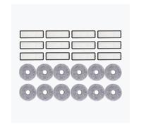 Compatible Avec L'aspirateur Robot Xiaomi S10+ Plus B105 / S20+ Plus B108GL, Pièces, Rouleau Principal, Brosse Latérale, Filtre Hepa, Accessoires En Tissu De Vadrouille(Clear)