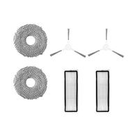 Compatible Avec L'aspirateur Robot Xiaomi S20+ / S10 Plus /S10+/ B108GL / B105 / B108CN B113CN, Pièces, Accessoires, Filtre, Brosse Latérale Principale, Vadrouille(6pcs)