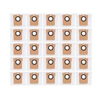 Compatible Avec L'aspirateur Robot Xiaomi X20 + / X20 Plus, Sac À Poussière, Accessoires En Tissu De Vadrouille, Brosse Latérale Principale, Filtre Hepa, Pièces De Rechange(Dust bag-25PCS)