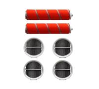 Compatible avec l'aspirateur sans fil Roidmi F8 F8E F8 Pro M8 NEX X20 X30 XV S1, tête de brosse électrique à LED(Beige)
