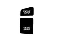 Compatible avec l'autocollant de bouton Audi A6 C6 Contrôle multimédia Contrôleur de température climatique Pièces de rechange intérieures Autocollants intérieurs de voiture ( Color : Engine start sto