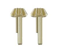 Compatible avec LDRC LD-P06 pour Unimog 1/12 Pièces De Rechange pour Camion Radiocommandé, Accessoires De Rechange, 2 Engrenages Coniques en Métal RC Pièces