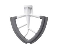 Compatible avec le batteur à bord flexible KitchenAid 4,5-5 QT, palette de mixage en silicone compatible support KSM150 KSM180