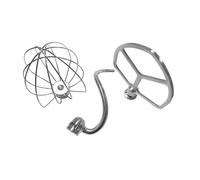 Compatible avec le batteur KitchenAid de 5 à 6 QT à tête inclinable, accessoire de rechange pour batteur plat
