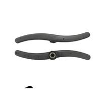 Compatible avec le bras de pulvérisation for lave-vaisselle Midea, pièce de rechange for hélice supérieure et inférieure WQP12-9270-CN9378A9350G, remplacement d'arroseur rotatif (2 pièces)