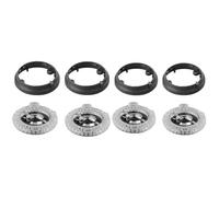 Compatible avec Le Cache et la Plaque de Base de la Lampe LED DJI Spark, kit de Remplacement for Protection de l'éclairage(4pc Cover and Plates)