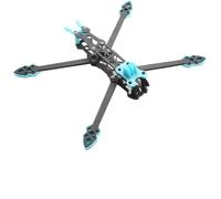 Compatible avec Le Cadre du Drone DJI Mark 4, kit carrosserie en Fibre de Carbone 7 Pouces 295 mm for quadricoptère de Course FPV(Blue Printing kit)