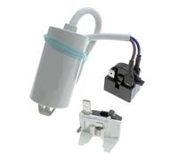 Compatible avec le compresseur de réfrigérateur PTC, Kit de protection contre les surcharges de condensateur de relais de démarreur QP2-4.7G12
