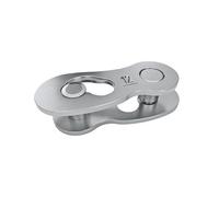 Compatible avec le connecteur de chaîne Wippermann ConneX Link - Sans outil, convient aux chaînes 11 et 12 vitesses.(12speed Silver boxed)
