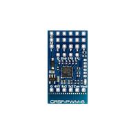 Compatible avec le convertisseur MATEK Mateksys CRSF TO PWM CRSF-PWM-6 / CRSF-PWM-C Compatible avec le récepteur de protocole CRSF TBS Crossfire Nano SE RC FPV drone (Color : CRSF-PWM-6)