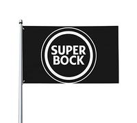 Compatible avec le drapeau Super Bock 0,9 x 1,5 m Drapeaux de jardin extérieur intérieur Décoration d'intérieur Drapeau résistant à la décoloration Bannière pour jardin Porche Pelouse Cour Ferme