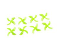 Compatible avec Le Drone Beta85X, Ensemble de 4 Paires d'hélices à 4 pales de 2 Pouces, Trou de 1,5 mm for Tinywhoop(8pcs 2020 Yellow)