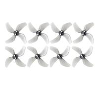 Compatible avec Le Drone Beta85X, Ensemble de 4 Paires d'hélices à 4 pales de 2 Pouces, Trou de 1,5 mm for Tinywhoop(8pcs 2020 Gray)