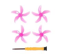 Compatible avec Le Drone DJI Neo : hélices Pliables à 5 pales Multicolores, Accessoires for Drone.(Pink Two Pair)