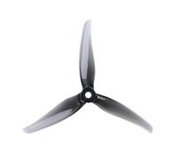 Compatible avec Le Drone iFlight Nazgul, hélice tripale de 5 Pouces avec alésage de 5 mm, Jeu de 2/4 Paires CW/CCW for Drone de Course FPV(4pair-Grey)