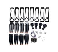 Compatible avec Le Drone K10 Max, caméra HD K10MAX, Accessoires for quadricoptère RC, Moteur d'hélice, Protection de Lame, Moteurs, engrenage de Base, Bras, pièces de Rechange(Plum)