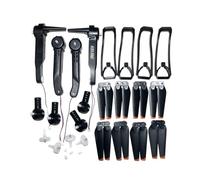 Compatible avec Le Drone K10 Max, caméra HD K10MAX, Accessoires for quadricoptère RC, Moteur d'hélice, Protection de Lame, Moteurs, engrenage de Base, Bras, pièces de Rechange(Coffee)