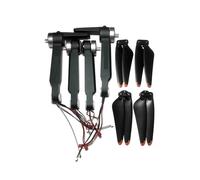 Compatible avec Le Drone KF104 Max 2, Ensemble Bras Moteur et hélice sans balais avec pales en Feuille d'érable et kit de Train d'atterrissage(Rear A Arm)