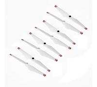 Compatible avec Le Drone Phantom 2 3 F450 8 pièces hélices autobloquantes 9450 vis de Remplacement CW CCW(Red)