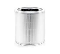 Compatible Avec Le Filtre À Charbon HEPA Levoit Core 400S. | Ensemble de filtres de remplacement : ajustement parfait, dure 12 mois, couches HEPA et carbone, installation DIY.(White)