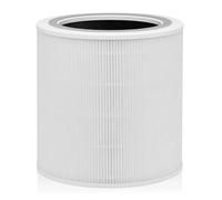 Compatible Avec Le Filtre HEPA LEVOIT Core 400S 400S-RF W8KC | Ensemble de filtres de remplacement : ajustement parfait, dure 12 mois, filtration à 360 degrés, installation DIY.