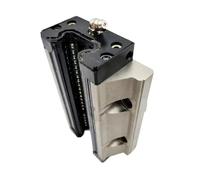 Compatible avec le guide linéaire SHS, SHS35LC | Bloc de bride allongé à profil bas, largeur standard de 35 mm, graisse pré-appliquée