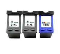Compatible avec Le Jeu de Cartouches d'encre HP 21XL 22XL.