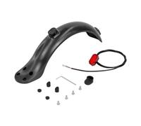 Compatible avec Le Jeu de Garde-Boue de Scooter électrique, 4 vis, Accessoires applicables, Garde-Boue arrière, Scooter à Quatre Trous avec feu arrière