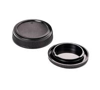 Compatible avec Le kit 2-en-1 for Monture Olympus Om : Bouchon d'objectif arrière et Protection de boîtier for système Four Thirds.