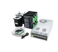 Compatible avec le kit 3 axes CNC Nema 23 2.2N 82 mm, pilote de moteur pas à pas TB6600 DM542 DM556, contrôleur USB LPT Mach3 + bloc d'alimentation 350 W 36 V(3Sets With DB25 Card,TB6600 Driver)