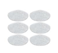 Compatible Avec Le Kit Aspirateur Vapeur Polti Vaporetto PAEU0332 : Chiffons De Rechange En Microfibre Lavables.(6pcs)