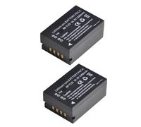 Compatible avec Le kit Batterie et Chargeur Double Fujifilm NP-T125 (2 Batteries de 1280 mAh) for appareils Photo GFX 50S, 50R, 100 et GFX1.(2Pcs)