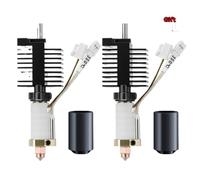 Compatible avec Le kit Crea-lity K2 K2Pro Hotend, Bloc Chauffant en céramique, buse à échange Rapide intégrée entièrement métallique de 0,4 mm, 350 °C(2PCS Hotend Kit)