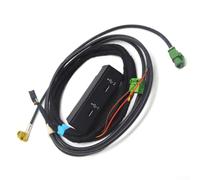 Compatible avec le kit d'adaptateur Q3 double port de type C pour commutation de source audio Carplay avec cordon d'alimentation numéro OEM 83a035736a Finition noire