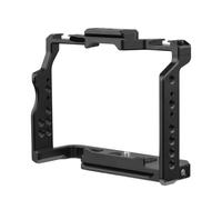 Compatible avec Le kit de Cage de caméra Andoer for Sony A7 III A7C A7IV, Cage vidéo en Alliage d'aluminium avec Supports de Chaussures Froides(Black-Type 10)