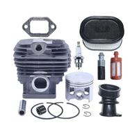 Compatible avec le Kit de segments Piston cylindre 52mm MS461 MS 461 1128 020 1250, pièces rechange revêtues Nikasil