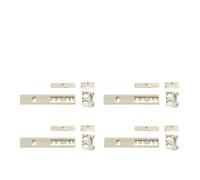 Compatible avec le kit d'installation de rail coulissant de porte de réfrigérateur intégré, ensemble de 4 pièces for ElectroluxCompatible avec Siemens Compatible avec les modèles Bosch