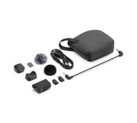 Compatible avec Le Microphone sans Fil DJI et Son étui de Chargement, Micro-Cravate Compact for Smartphones et appareils Photo, autonomie prolongée(1TX 1RX Lightning)