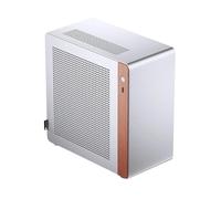 Compatible avec Le Mini châssis JONSBO NV10 ITX, entièrement en Aluminium, Prend en Charge l'alimentation 1U Flex(NV10 Silver)