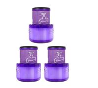 Compatible avec le modèle d'entraînement de couple V11, détection V15 SV14, composants filtre HEPA for aspirateur sans fil(3PCS)