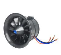 Compatible avec le moteur de ventilateur canalisé Hobbyocean 90 mm à 12 pales EDF (6S 1450KV/8S 1100KV) for modèle d'avion à réaction RC(90mm 1450KV EDF)