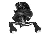Compatible avec Le Moulinet Okuma Hakai Baitcast. | Bâti magnésium 167g, frein 9kg, roulements 6+1, lance leurres 3g