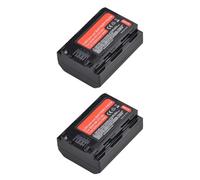 Compatible avec Le Pack de 2 Batteries Sony NP-FZ100 et Chargeur Double USB avec LED for A7III, A7R III, A9 Alpha 9, A7R3 et A6600(2Battery)