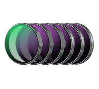Compatible avec Le Pack De Filtres NEEWER 6 Pièces, Compatible DJI Action 3/4/5 (CPL/ND8/ND16/ND32/ND64/ND1000) for Osmo Action 5 Pro 4 3