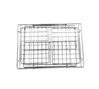 Compatible avec Le Panier de Rangement Pliable IGT en Acier Inoxydable, Un Seul élément égouttoir, Accessoire Table for Laver Les légumes et Camper(Sliver)