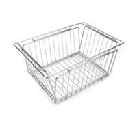 Compatible avec Le Panier de Rangement Pliable IGT en Acier Inoxydable, Un Seul élément égouttoir, Accessoire Table for Laver Les légumes et Camper(Style b)