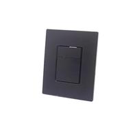Compatible avec le panneau pneumatique du réservoir d'eau caché Grohe, robinet de chasse d'eau mural, interrupteur à double bouton 3873200(38732KF0 black)